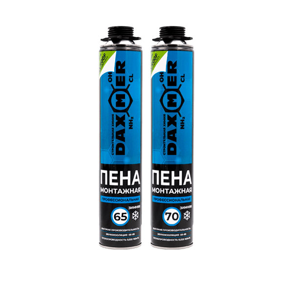 Профессиональная монтажная пена Daxmer