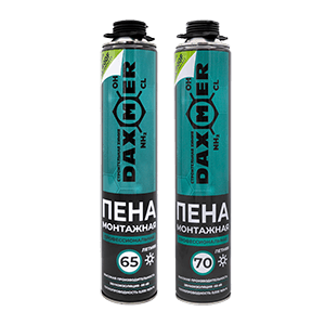 Профессиональная монтажная пена Daxmer