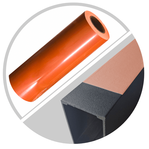 Защитные пленки  для текстурированной поверхности