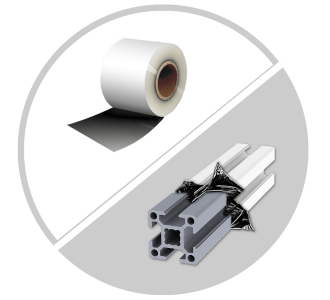 Защитные пленки для анодированного алюминиевого профиля